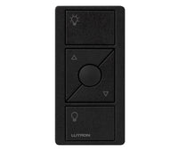 Lutron PJ2-3BRL-TMN-L01 Pico 3-Button Raise/Lower Light Remote - (Midnight | Satin)