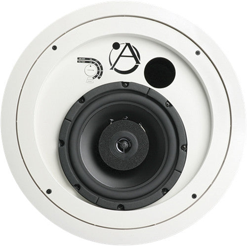 Atlas™ FAP82T 8" Coaxial Speaker System with 70.7/100V-60W Transformer and 8Ω Bypass (Pair | White)