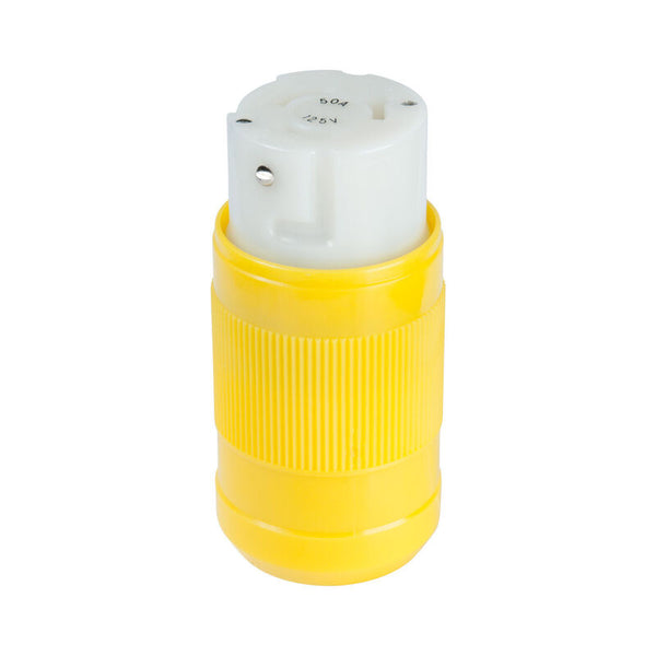 MARINCO  203703 Female Connector, 50A 125V, Yellow