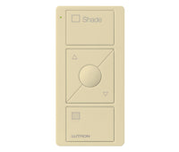 Lutron PJ2-3BRL-GIV-S02 Pico 3-Button Raise/Lower Shade Remote With Text - (Ivory | Gloss)