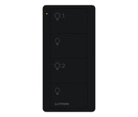 Lutron PJ2-4B-GBL-L21 Pico 4-Button 2-Group Light Icon Remote - (Black | Gloss)