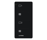 Lutron PJ2-4B-GBL-S21 Pico 4-Button 2-Group Shade Icon Remote - (Black | Gloss)