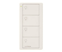 Lutron PJ2-4B-TBI-L31 Pico 4-Button 3-Preset Light Icon Remote - (Biscuit | Satin)