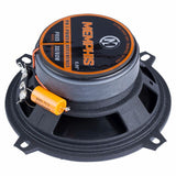 Memphis Audio PRX5 Power Reference Series 5.25" 2-Way Coaxial Speakers With Swivel Tweeters - Pair