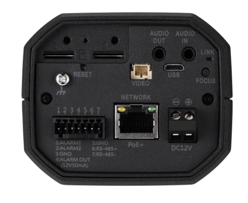 Hanwha Techwin PNB-A9091RLPH WiseNet P Series PNB-A9091RLPH 4K UHD Outdoor Network LPR Box Camera Kit with 12-50mm Lens