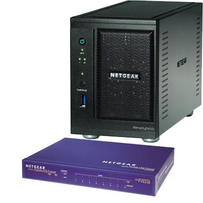 NETGEAR RNDP20FFB-100NAS Small Office-in-a-Box Bundle