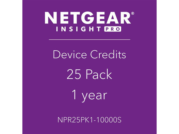 NETGEAR NPR25PK1-10000S INSIGHT PRO 25 PACK 1 YEAR