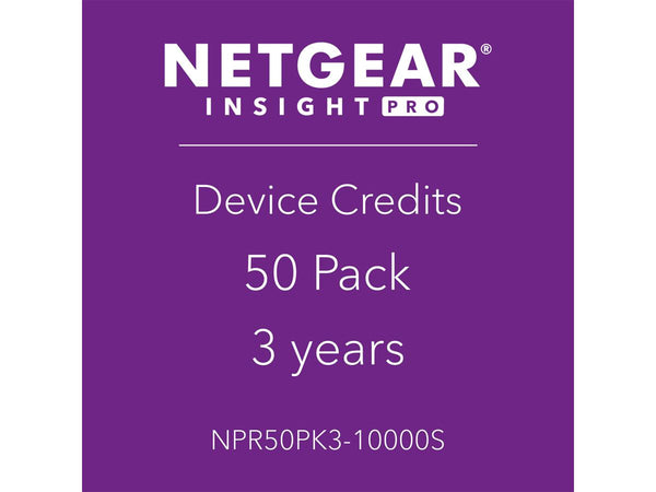 NETGEAR NPR50PK3-10000S INSIGHT PRO 50 PACK 3 YEAR