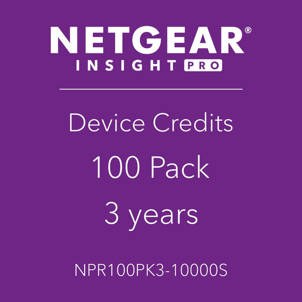 NETGEAR NPR100PK3-10000S INSIGHT PRO 100 PACK 3 YEAR