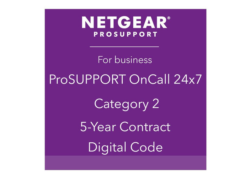 NETGEAR PMB0352P-10000S ProSupport OnCall 24x7 Category 2 - technical support - 5 years