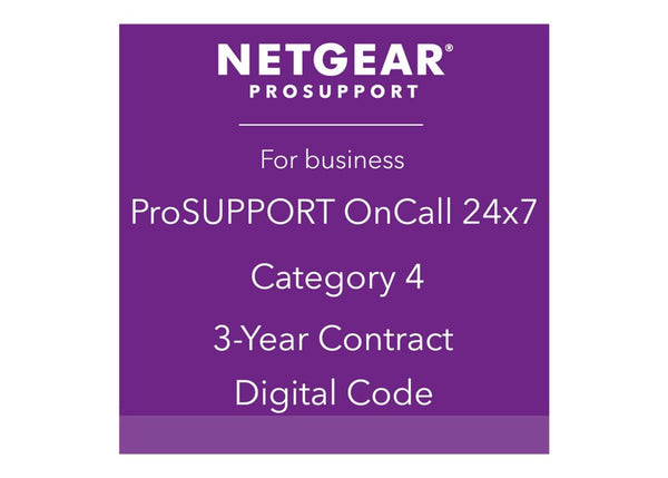 NETGEAR PMB0334-10000S ProSupport OnCall 24x7 Category 4 - technical support