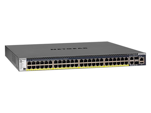 NETGEAR XS728T-100NES M4300-52G-POE+ MANAGED SWITCH WITH 550W