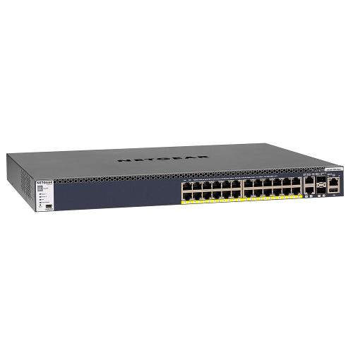 NETGEAR GSM4328PB-100NES M4300-28G-POE+ MANAGED SWITCH WITH 1000W