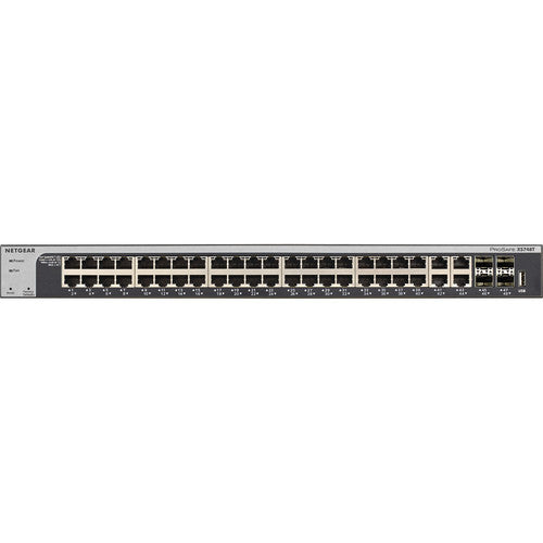 NETGEAR XS748T-100NES PROSAFE 48-PORT 10-GIGABIT ETHERNET SMAR