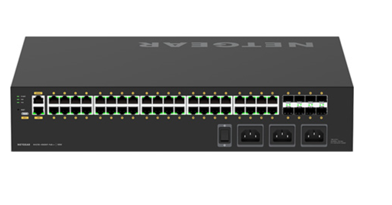 NETGEAR GSM4248UX-100NAS Managed Ethernet Switch with 48 Ports AV LINE M4250-40G8XF-POE++ 40X1G ULTRA90
