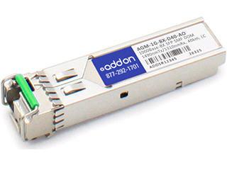 NETGEAR AGM-1G-BX-D40-AO  Comp TAA SFP 1G-BX 40km LC Xcvr