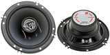 Cerwin Vega XED62 6.5" XED Series 2-Way Coaxial Speakers, 600W Peak (Pair)