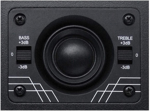 EARTHQUAKE IMAGE-6X 6.5" 2WAY IN WALL 1" SWIVEL TWEETERS PUSH TERMINALS 3DB CROSSOVER