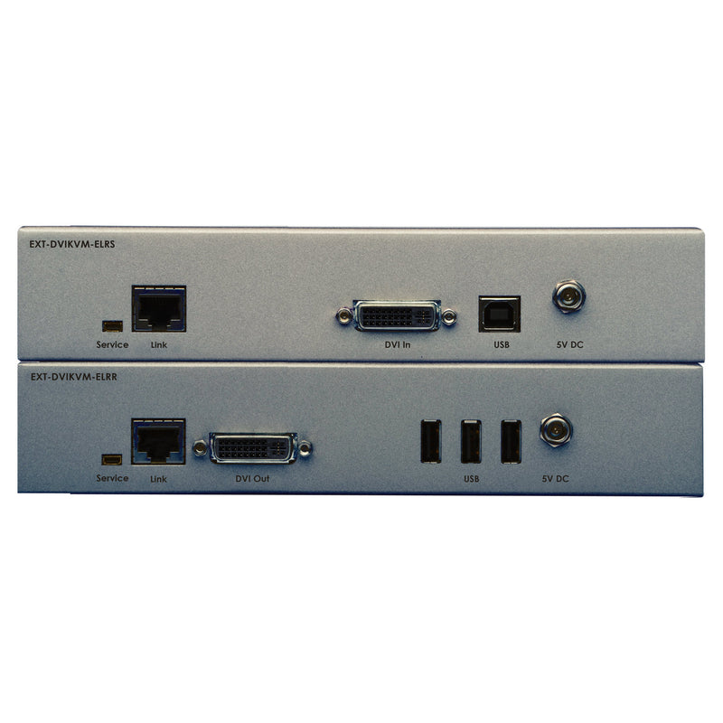 Gefen EXT-DVIKVM-ELR Extra Long Range Extender for DVI USB over 1 CAT-5