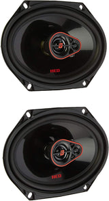 Cerwin Vega H7683 6"x8" HED Series 3-Way Coaxial Car Speakers, 55W RMS (Pair)