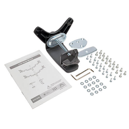 Tripp Lite DDR1327SQFC-1 Quad Full Motion Flex Arm Desk Clamp for 13" to 27" Monit