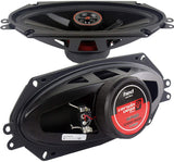 Cerwin Vega H7410 4"x10" HED Series 2-Way Coaxial Car Speakers, 50W RMS (Pair)
