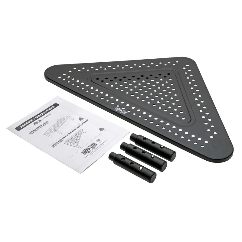 Tripp Lite MR1220M Monitor Riser for Desk, 12 x 20 in. Height Adjustable, Corner
