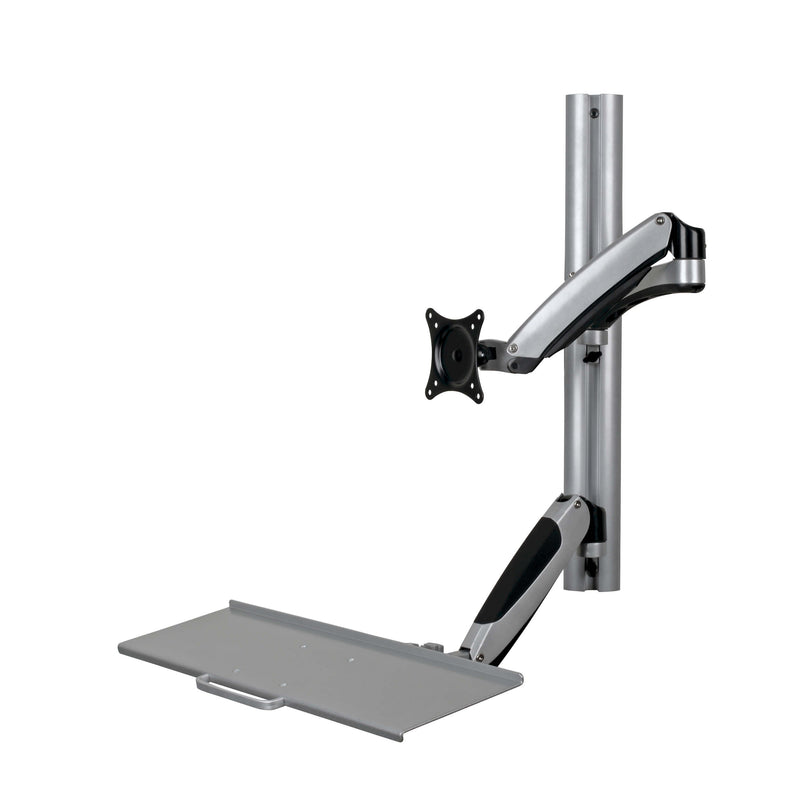 Tripp Lite WWSS1327RWTC Single-Display Sit-Stand Wall-Mount Workstation with Thi