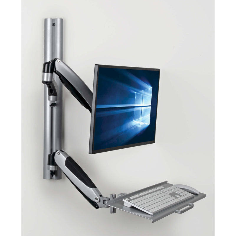 Tripp Lite WWSS1327RWTC Single-Display Sit-Stand Wall-Mount Workstation with Thi