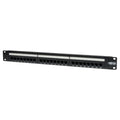 Tripp Lite N052-024 24-Port Cat5e Patch Panel 568B 110 Punch 1URM