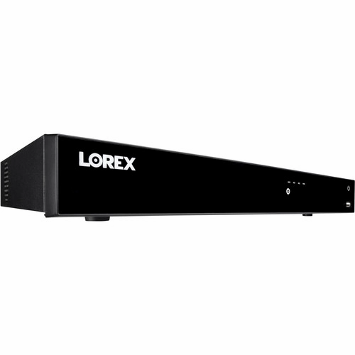 Lorex NK163-85CB 16CH 4K UHD NVR w/ 3TB HDD & 8 5MP Night Vision Network Bullet