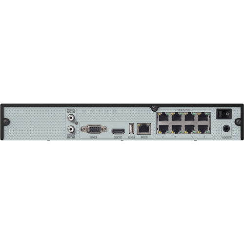 Speco Technologies N8NRL4TB Series 8-Channel 8MP NVR with 4TB HDD