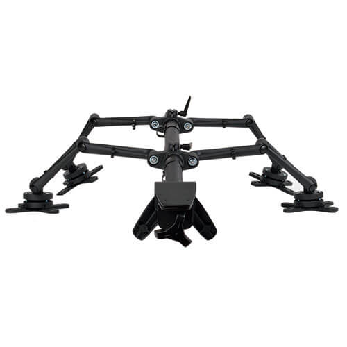 Tripp Lite DDR1327SQFC-1 Quad Full Motion Flex Arm Desk Clamp for 13" to 27" Monit