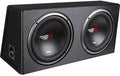 Cerwin Vega XE12DV XED Series Dual 12" Loaded Vented Subwoofer Enclosure, 450W