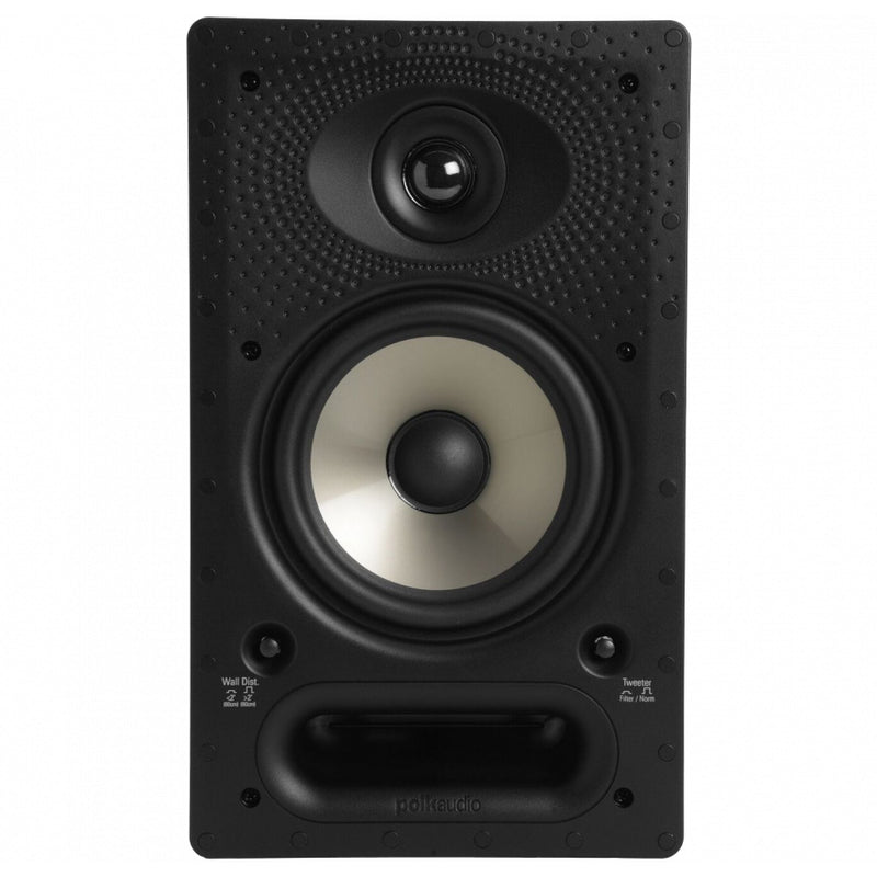 Polk Audio 65-RT AW6500 Vanishing RT Series 6.5” In-Wall Rectangular Loudspeaker
