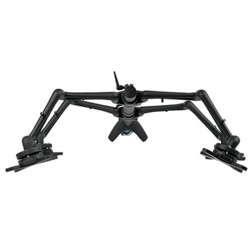 Tripp Lite DDR1327SQFC-1 Quad Full Motion Flex Arm Desk Clamp for 13" to 27" Monit