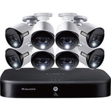 Lorex DK182-88DAE 8CH 4K DVR w/ 2TB HDD & 8 4K Active Deterrence HD-CVI Bullet C