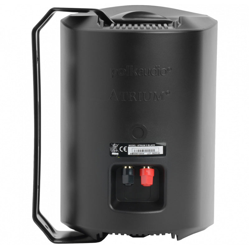 Polk Audio AM5085  Atrium 5 All Weather Outdoor Loudspeaker (Pair, Black)