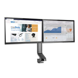 Tripp Lite DDR1727DC Dual-Display Monitor Arm with Desk Clamp and Grommet