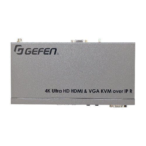 Gefen EXT-UHDV-KA-LANS-RX 4K Ultra HD HDMI & VGA KVM over IP Receiver Unit