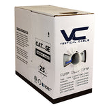 Vertical Cable 054-451YL Cat5e 350MHz 8 Conductor Cable (Yellow | 1000ft)