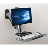 Tripp Lite WWSS1332W WorkWise Wall-Mounted Workstation, Single Display