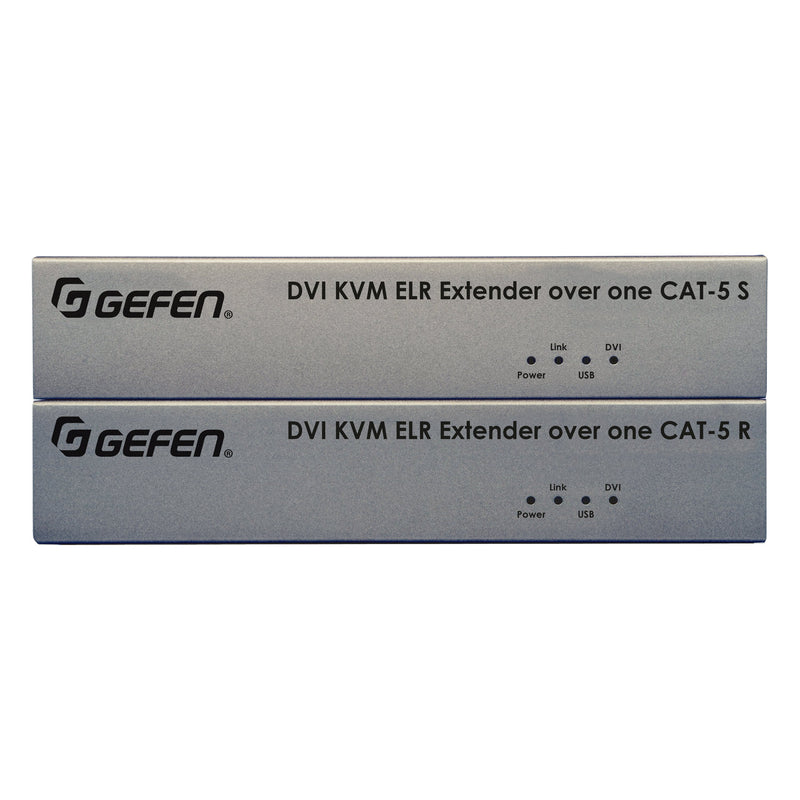 Gefen EXT-DVIKVM-ELR Extra Long Range Extender for DVI USB over 1 CAT-5