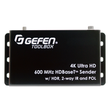 Gefen GTB-UHD600-HBTL 4K Ultra HD 600 MHz HDBaseT Extender Set with HDR(132')