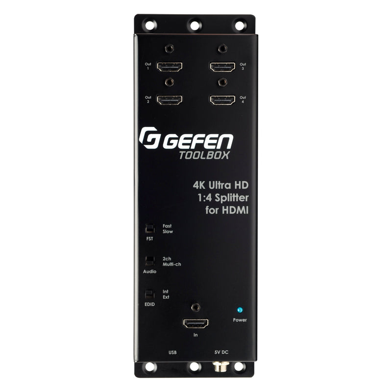 Gefen GTB-HD4K2K-144C-BLK 4K DCI & UHD 1:4 HDMI Splitter