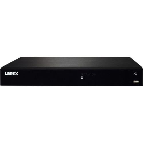 Lorex NK163-85CB 16CH 4K UHD NVR w/ 3TB HDD & 8 5MP Night Vision Network Bullet
