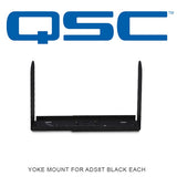 QSC AD-YMS8-BK Yoke Mount for AD-S8T AcousticDesign Series Loudspeaker (Black) ADYMS8BK