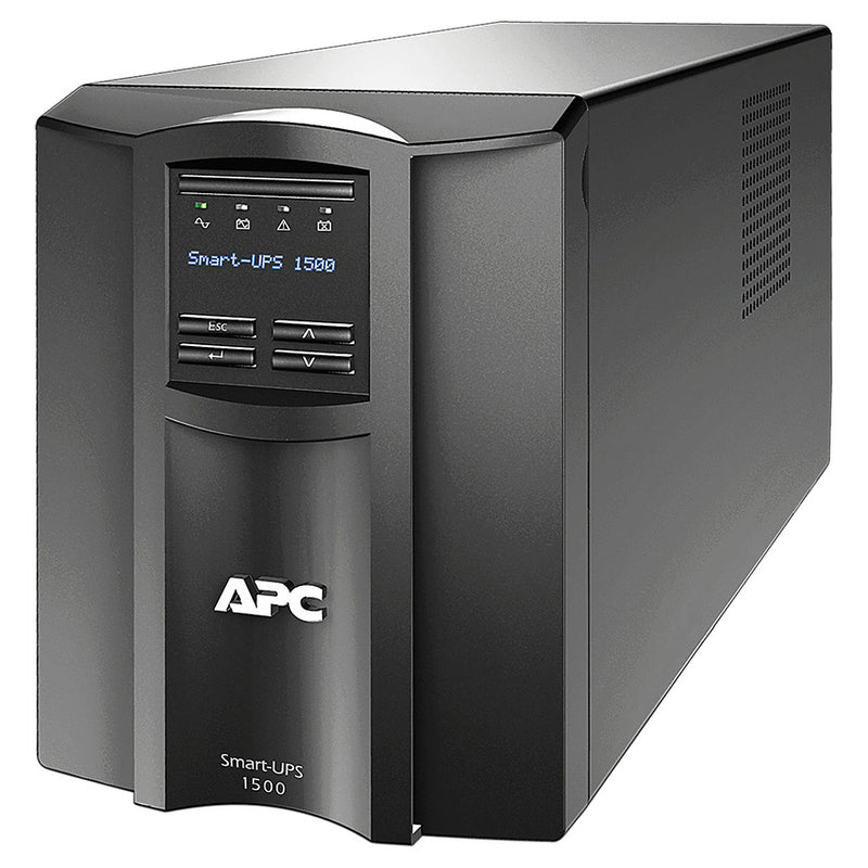 APC SMT1500C Smart-UPS 120V 1500VA LCD Backup Battery & Surge Protector with SmartConnect