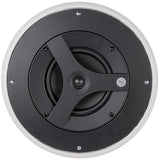 AtlasIED FAP63TC-W 6.5" Shallow Mount Coaxial In-Ceiling Speaker with 32W 70V, 100V Transformer