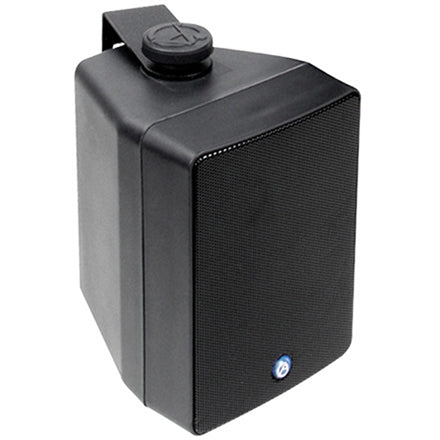 Atlas™ SM42T-B ATL1037KIT 4” 2-Way Weather Resistant Speaker System with 70.7V/100V-16W Transformer (Pair)